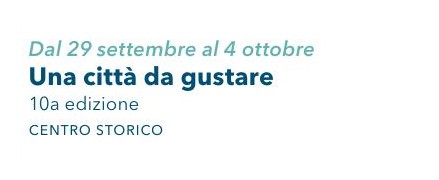 Locandina Una città da gustare – 10ª edizione