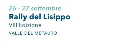 Locandina Rally del Lisippo – VIII edizione